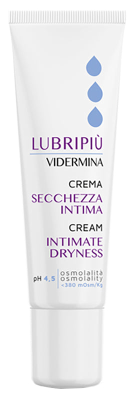 LUBRIPIU' VIDERMINA INTIMATE DRYNESS CREAM 30 ML