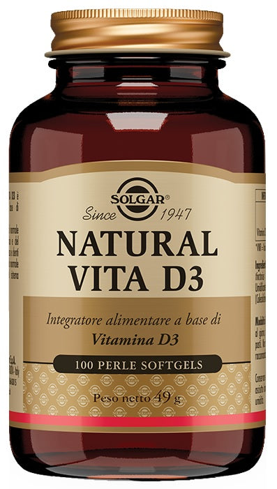 NATURAL VITA D3 100 PEARLS