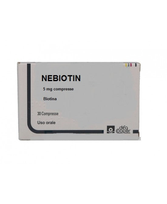 NEBIOTIN "5 MG TABLETS" 30 TABLETS"