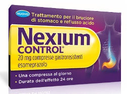 NEXIUM CONTROL 20 MG - GASTRO-RESISTANT TABLET - ORAL USE - BLISTER (ALU) - 14 TABLETS