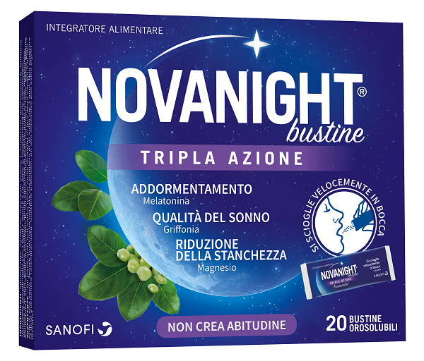 NOVANIGHT 20 TRIPLE ACTION SACHETS