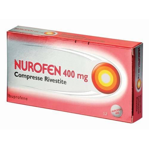 NUROFEN 400 MG COATED TABLETS 12 PVC/ALUMINUM TABLETS