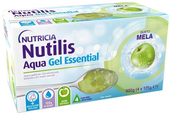 NUTILIS AQUA GEL APPLE 4 PIECES OF 125 G