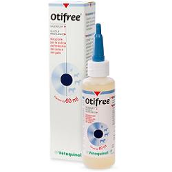 OTIFREE EAR SOLUTION FOR DOGS AND CATS 60 ML
