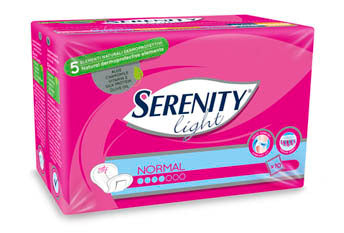 SERENITY NORMAL INCONTINENCE PADS 30 PIECES