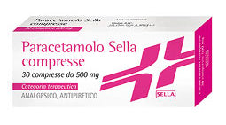 PARACETAMOLO SELLA "500 MG COMPRESSE"30 COMPRESSE"