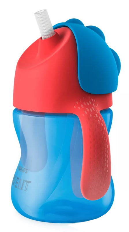 AVENT BLUE CUP WITH STRAW 200ML