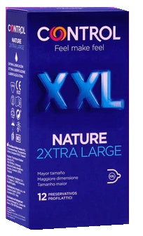 CONTROL NATURE XXL CONDOM 12 PIECES