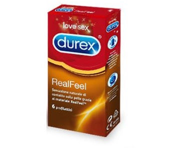 DUREX REALFEEL CONDOMS 6 PIECES