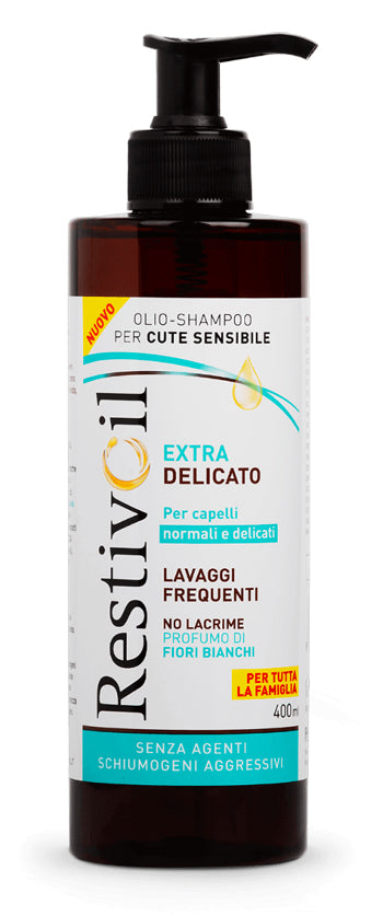 RESTIVOIL EXTRA DELICATE OIL SHAMPOO FOR SENSITIVE SCALP 400 ML