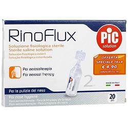 RINOFLUX PHYSIOLOGICAL SOLUTION 20 VIALS 2 ML