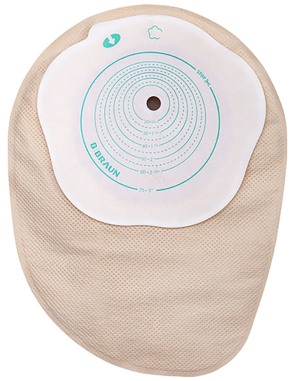 SACCA COLOSTOMIA FONDO CHIUSO TRASPARENTE MISURA 15/75MM 30 PEZZI FLEXIMA