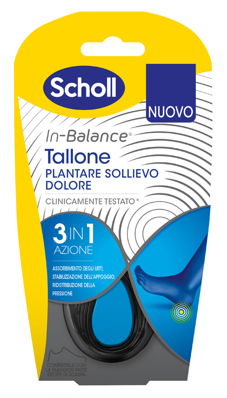 SCHOLL HEEL INSOLE L 2 PIECES