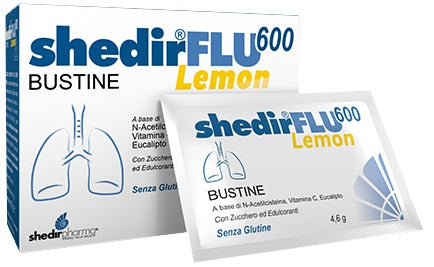 SHEDIRFLU 600 LEMON 20 BUSTINE