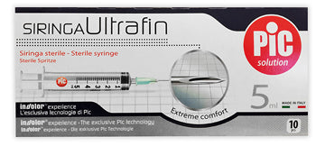 PIC ULTRAFINE SYRINGE 5 ML NEEDLE 14 10 PIECES