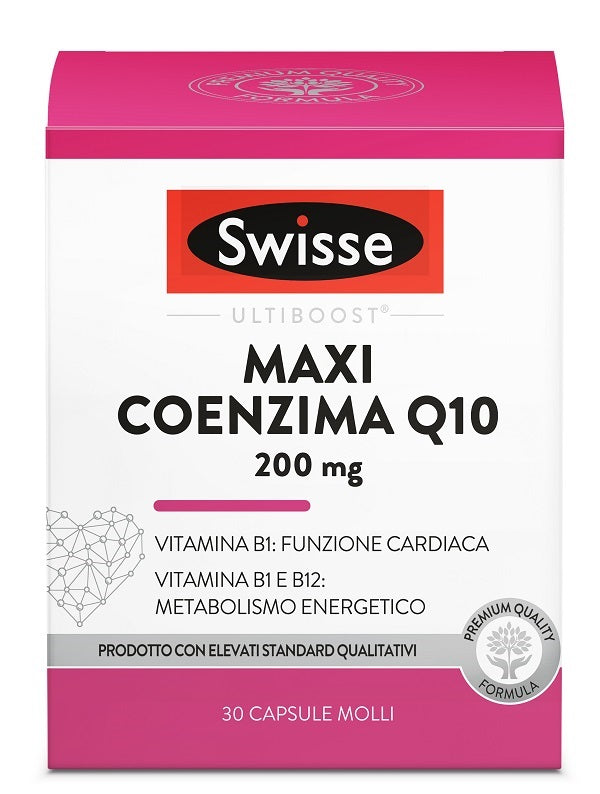 SWISSE MAXI COENZYME Q10 200 MG 30 CAPSULES