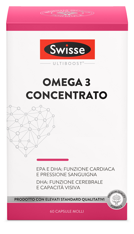 SWISSE OMEGA 3 CONCENTRATO 60 CAPSULE MOLLI DA 2440 MG
