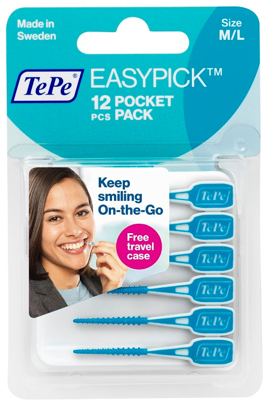 TEPE EASYPICK M/L BLUE 12 PIECES