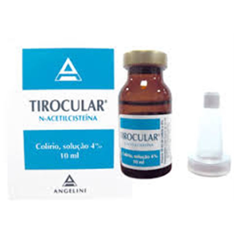 TIROCULAR "4% EYE DROPS, SOLUTION" 10 ML BOTTLE"