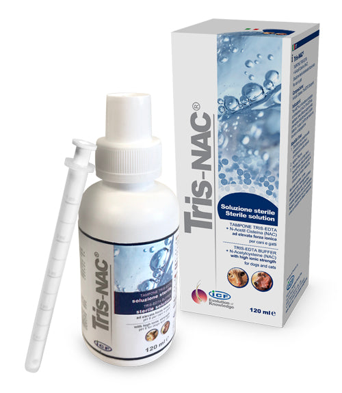 TRIS NAC STERILE OTOLOGICAL SOLUTION 120 ML