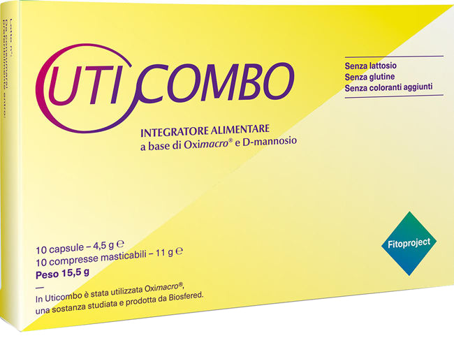 UTICOMBO 10 CAPSULES + 10 CHEWABLE TABLETS