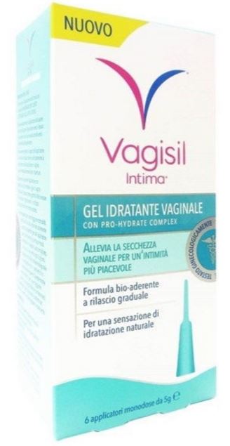 VAGISIL INTIMA VAGINAL MOISTURIZING GEL 6 SINGLE-DOSE APPLICATIONS 5 G