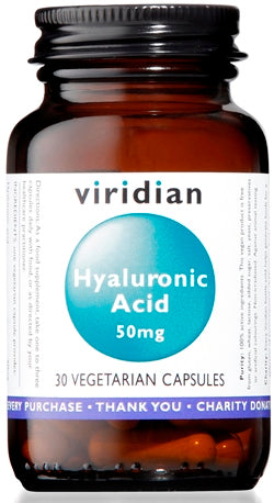VIRIDIAN HYALURONIC ACID 30 CAPSULE VIRIDIAN ACIDO IALURONICO