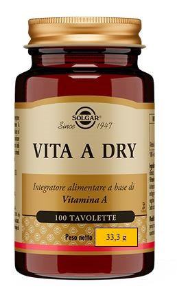 VITA A DRY 100 TABLETS