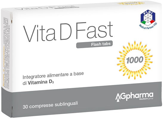 VITA D FAST 30 TABLETS