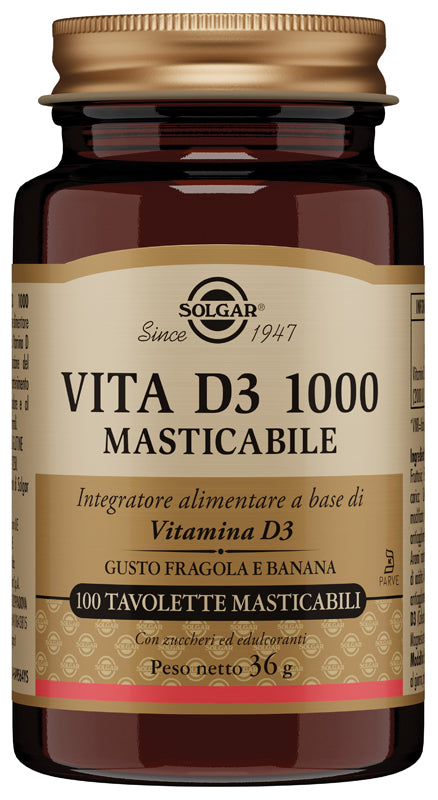 VITA D3 1000 100 CHEWABLE TABLETS