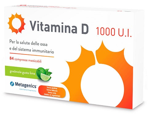 VITAMIN D 1000 IU 84 CHEWABLE TABLETS
