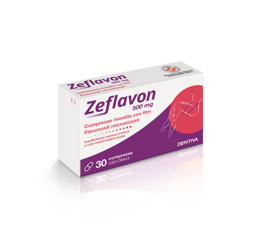 ZEFLAVON*30 cpr riv 500 mg