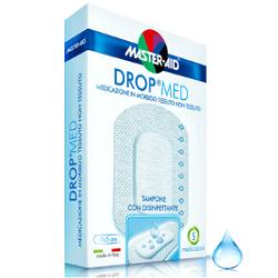 MEDICAZIONE COMPRESSA AUTOADESIVA DERMOATTIVA IPOALLERGENICA AERATA MASTER-AID DROP MED 10X8 5 PEZZI