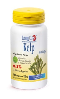 LONGLIFE KELP ALGA BRUNA 180 COMPRESSE