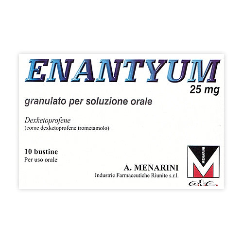 ENANTYUM 25 MG GRANULATO PER SOLUZIONE ORALE