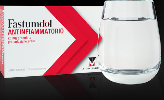 FASTUMDOL ANTINF 25 MG GRANULES FOR ORAL SOLUTION, 20 SINGLE-DOSE SACHETS