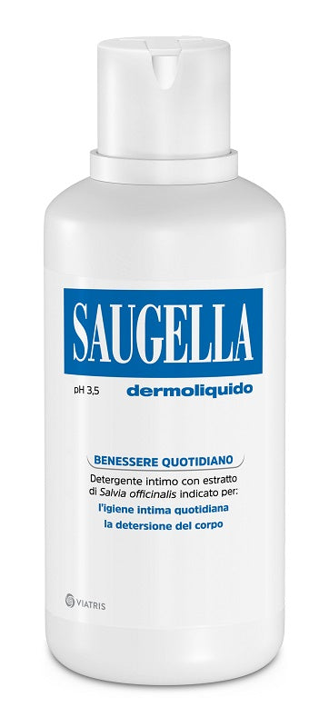 SAUGELLA DERMOLIQUIDO PH 3,5 DETERGENTE INTIMO BENESSERE QUOTIDIANO 500 ML