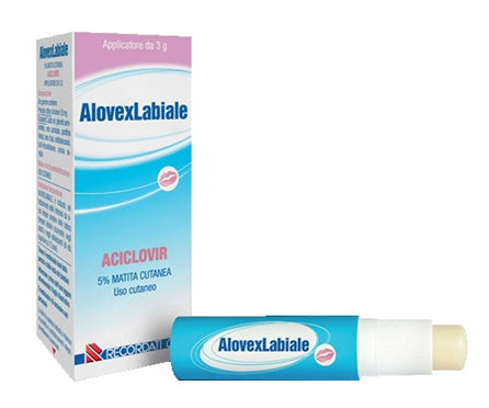 ALOVEXLABIALE*matita cutanea 3 g 5%