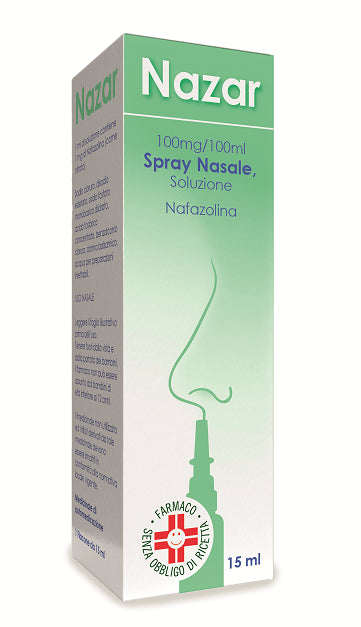 <i>NAZAR 100 MG/100 ML SPRAY NASALE, SOLUZIONE</i>