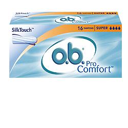 OB SUPER PRO COMFORT PADS 16 PIECES