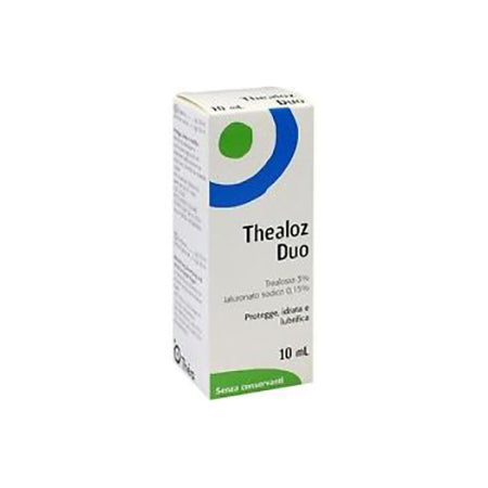 THEALOZ DUO EYE SOLUTION 10 ML BOTTLE