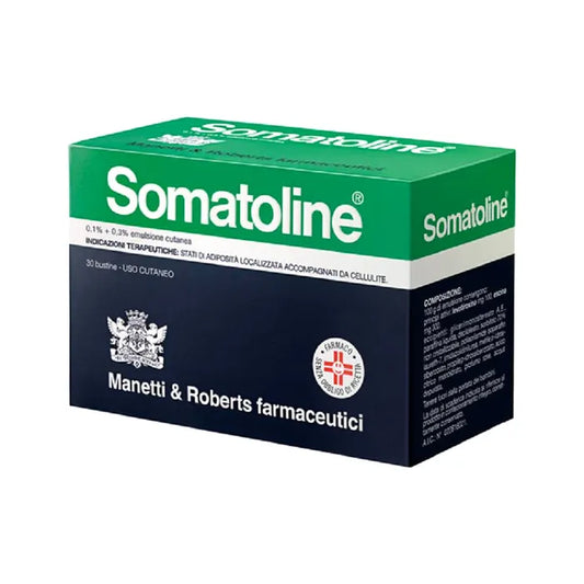 SOMATOLINE*emuls cutanea 30 bust 0,1% + 0,3%