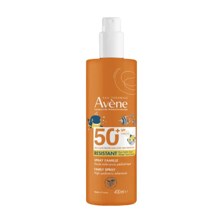 Eau thermale avene solare spray family spf 50+ 400 ml