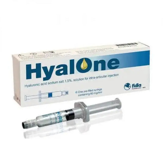 SIRINGA INTRA-ARTICOLARE HYALONE ACIDO IALURONICO 1,5% 60 MG 4 ML 1 PEZZO
