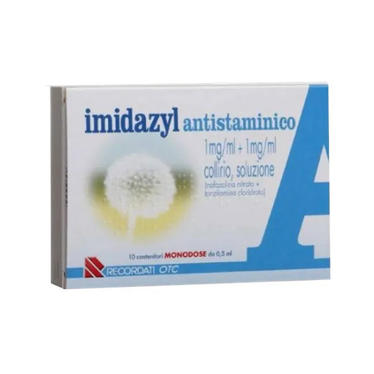 IMIDAZYL ANTISTAMINICO 1 MG/ML + 1 MG/ML COLLIRIO, SOLUZIONE