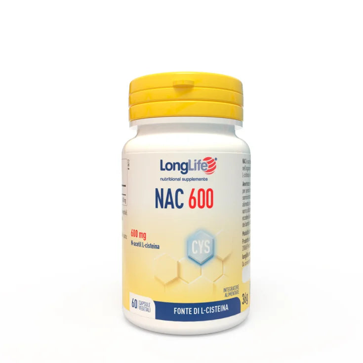LONGLIFE NAC 600MG 60 CAPSULE