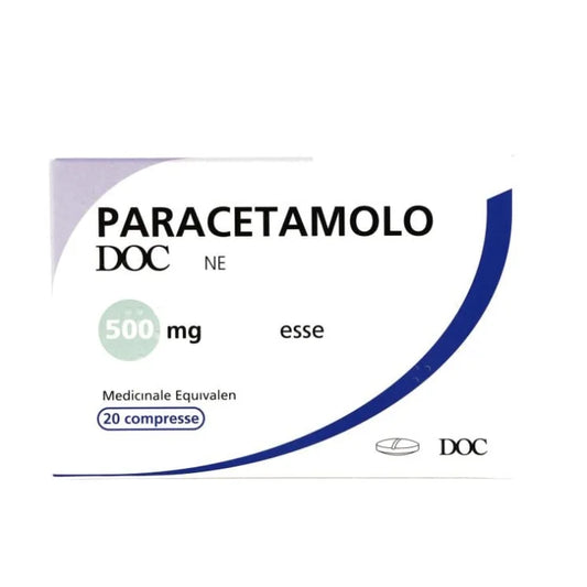 PARACETAMOLO DOC GENERICI 500 MG COMPRESSE