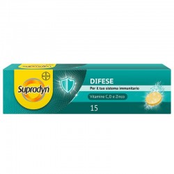 SUPRADYN DEFENSES 15 EFFERVESCENT TABLETS