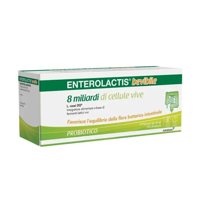 ENTEROLACTIS BEVIBILE 12 FLACONCINI X 10 ML