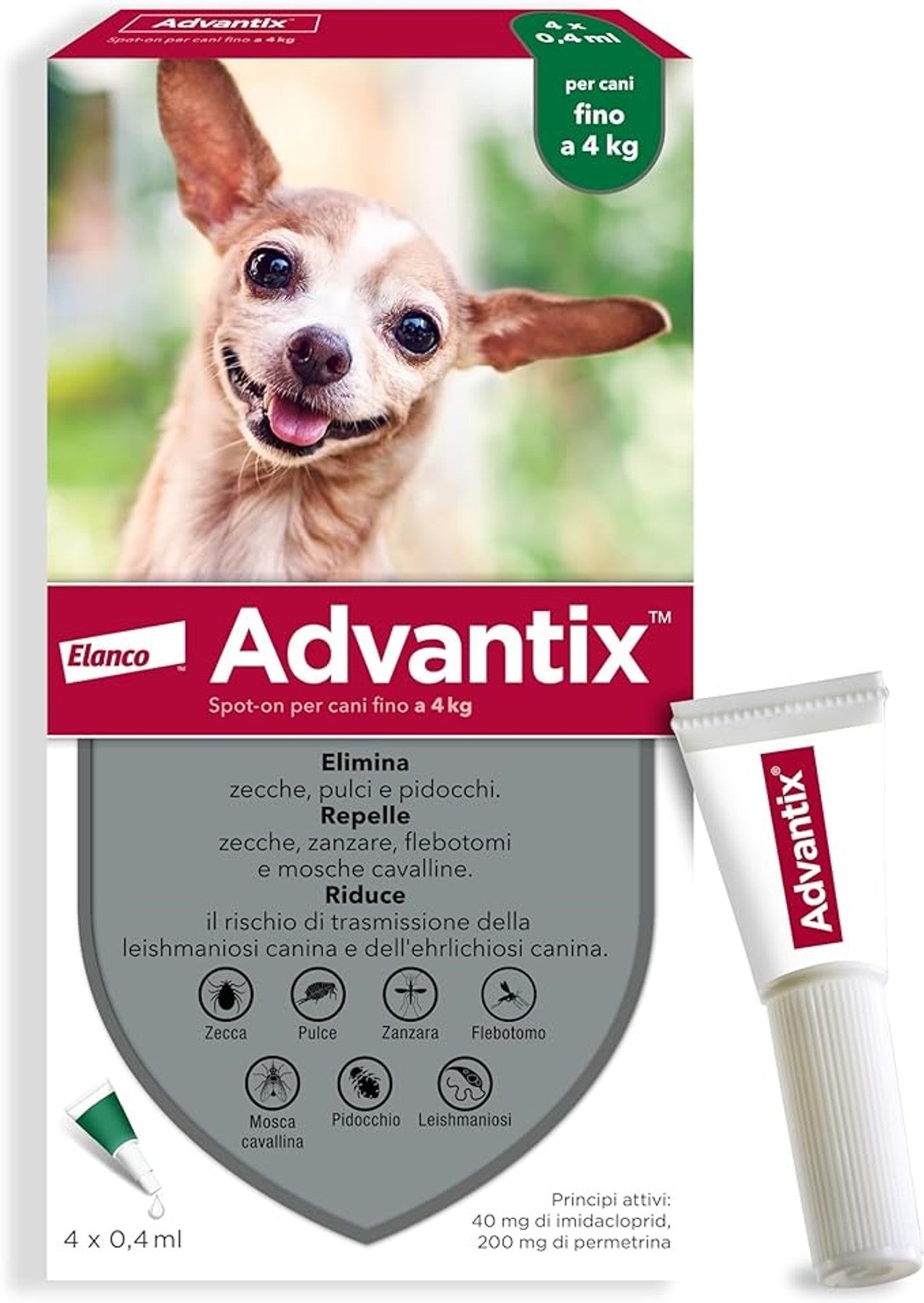 ADVANTIX SPOT ON*1PIP 0-4KG
